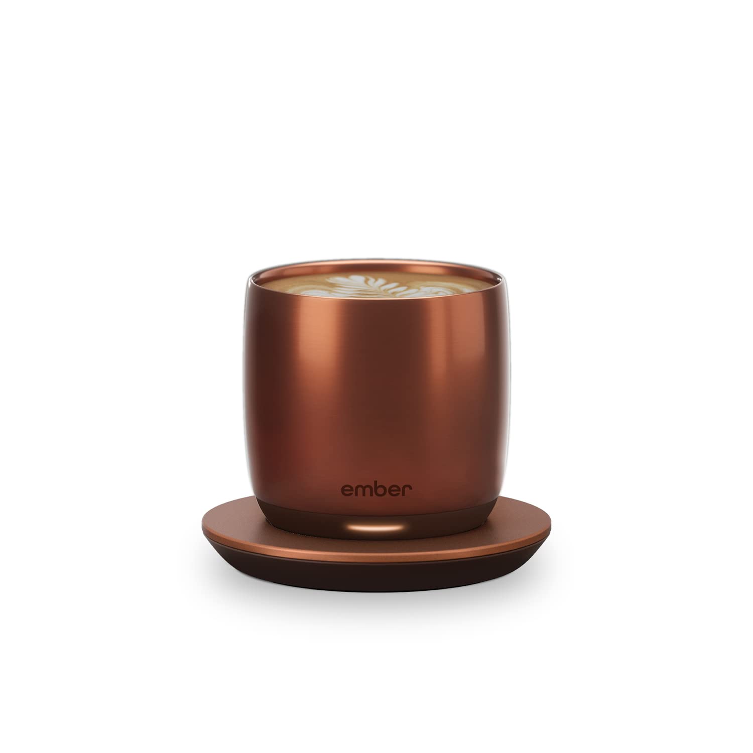 Ember - Temperature Control Smart Cup, 6 oz, App-Controlled Heated Coffee Cup, Espresso Mug with 90 Min Battery Life, Copper