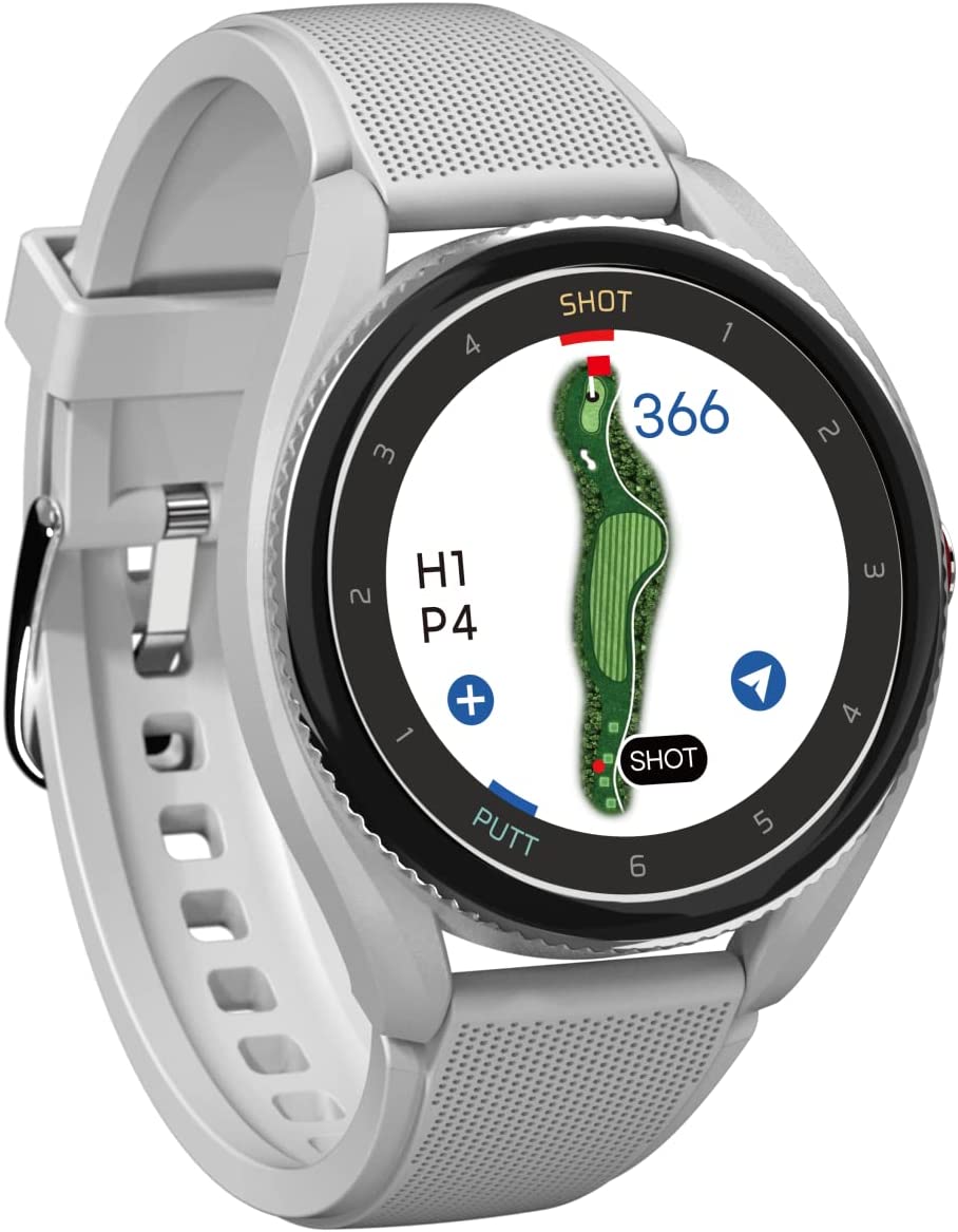 Voice Caddie - T9 Premium GPS Golf Watch, White