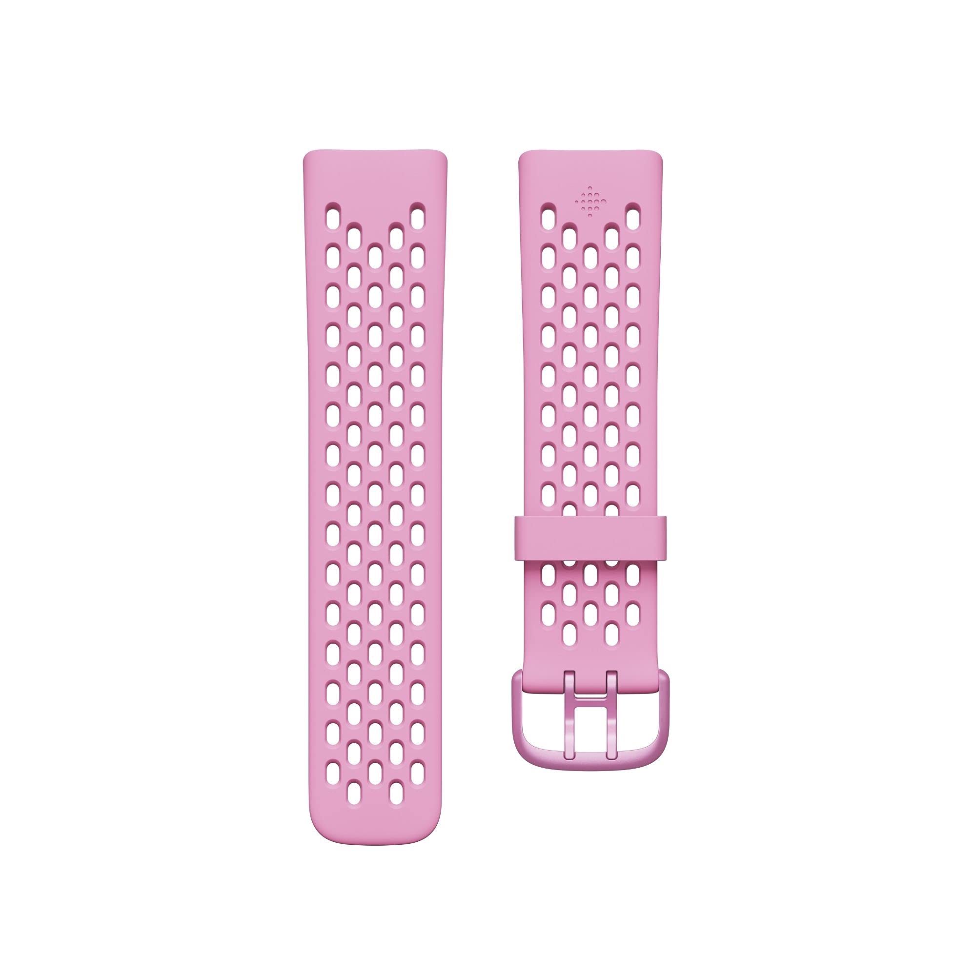 Fitbit - Charge 5 & 6 Sport Accessory Band, Frosted Lilac, Large