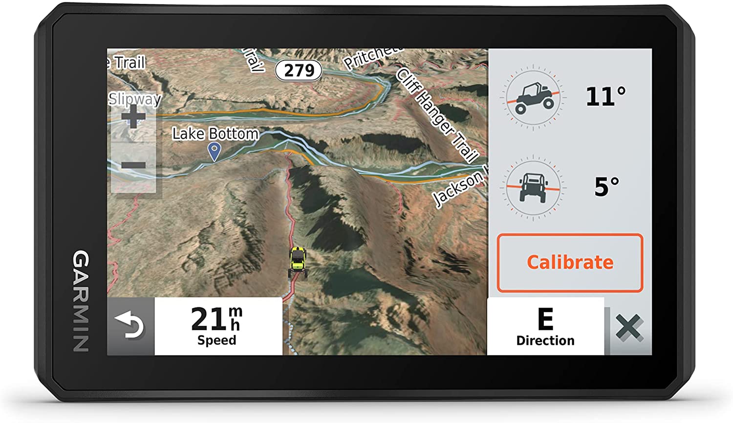 Garmin - Tread Powersport Off-Road Navigator, with Topographic Mapping