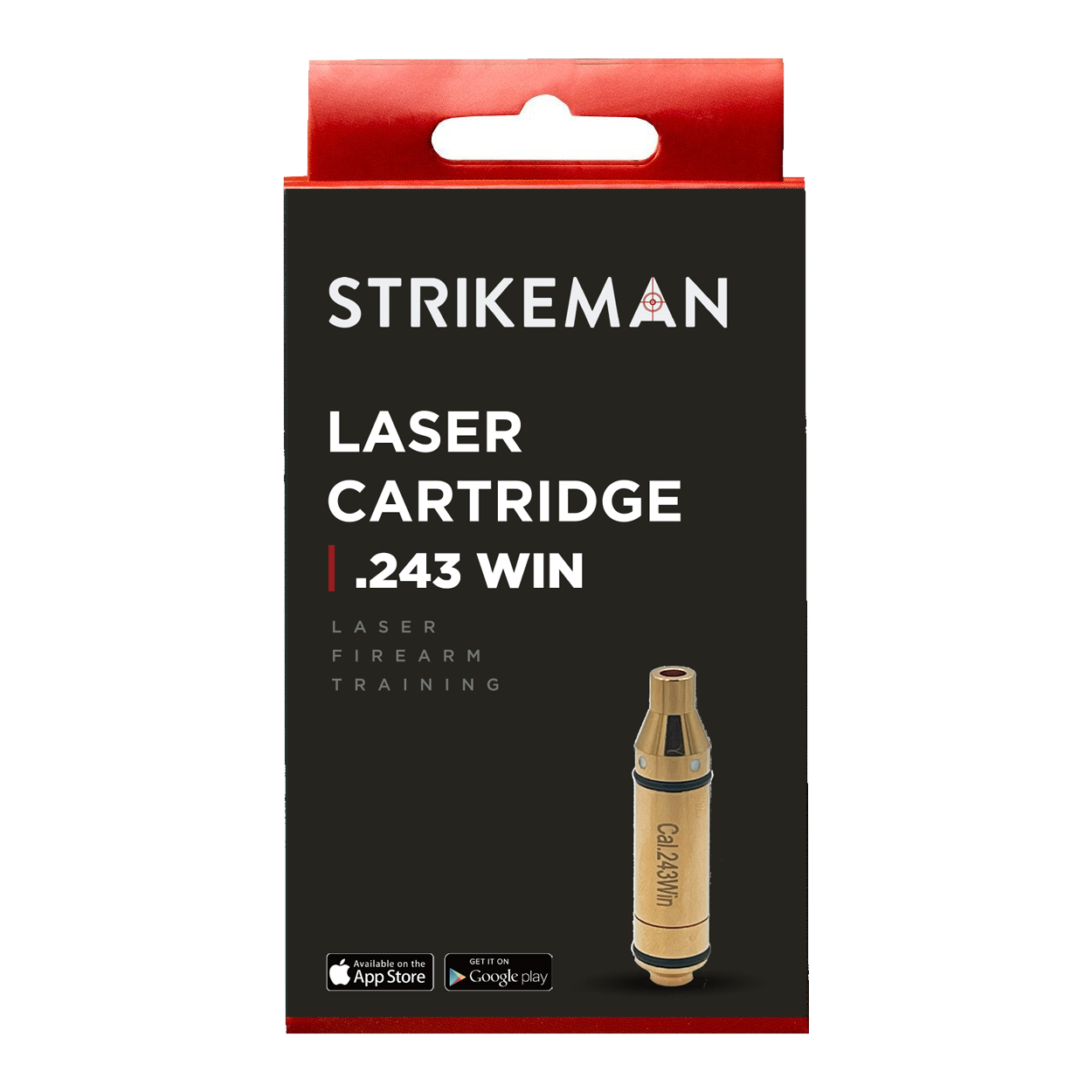 Strikeman - .243 Winchester Laser Cartridge Ammo Bullet