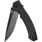 Zero Tolerance - Carbon Fiber Folding Pocket Knife 3.25" Drop Point Steel Blade