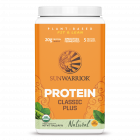 Sunwarrior - Classic Plus - Vegan Protein Powder with Peas & Brown Rice, Raw Organic Plant Based Protein (30, Natural)