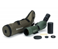 Celestron Regal M2 65ED Spotting Scope – Fully Multi-Coated Optics – Hunting Gear – ED Objective Lens for Bird Watching, Hunting and Digiscoping – Dual Focus – 16-48x Zoom Eyepiece