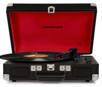 Crosley - Cruiser Deluxe Turntable - Black