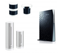 Netatmo bundle with Netatmo Weather Station, NWS01-US +  Rain Gauge for Netatmo Weather Station + Wind Gauge for Netatmo Weather Station + TP-LINK Archer CR700 AC1750 Wireless Dual Band 16x4 DOCSIS 3.0 Cable Modem Router