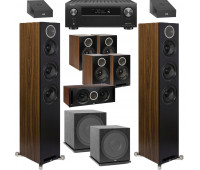 ELAC Debut Reference 9.2 Dolby Atmos Home Theater System Bundle With DFR52 Floorstanding Speakers and Denon AVR-X4500H