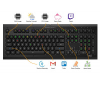 Das Keyboard RGB Smart Keyboard - Tactile Soft