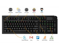 Das Keyboard RGB Smart Keyboard Tactile Soft