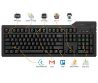 Das Keyboard Smart RGB - Soft Tactile