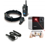 Dogtra + Petcube Bundle -ARC HANDSFREE Remote Trainer + BC10AUTO Car Charger + Petcube Play 2 Wi-Fi Pet Camera with Laser Toy & Alexa Built-In, for Cats & Dogs