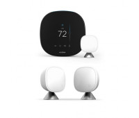 ecobee Smart Thermostat with Voice Control + Ecobee SmartSensor 2Pack