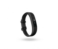 Fitbit - Alta HR Special Edition Activity Tracker Black/Gunmetal - Small