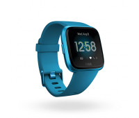 Fitbit - Versa Lite Smartwatch Marina Blue/Marina Blue Aluminum