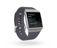 Fitbit - Ionic Smartwatch Blue Gray/Silver Gray