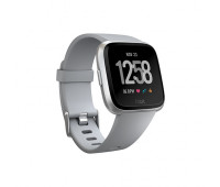 Fitbit - Versa Smartwatch Gray/Silver Aluminum