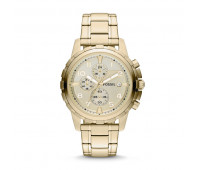Fossil Men's Dean Chronograph Gold-Tone Stainless Steel Watch