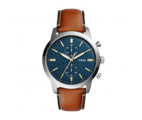 Fossil Men's Townsman 44mm Chronograph Luggage Leather Watch