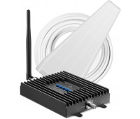 SureCall Fusion4Home Yagi/Whip, Cell Phone Signal Booster Kit for All Carriers 3G/4G LTE up to 3,000 Sq Ft
