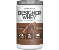 Designer Protein - Designer Whey Protein Powder - Gourmet Chocolate (2lb)