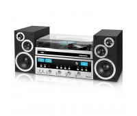 Innovative Technology - Classic CD Stereo System with Bluetooth and Record Player