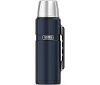 Thermos - Stainless King 40oz Beverage Bottle, Midnight Blue