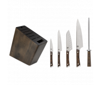 Shun Cutlery Kanso 6 Pc Knife Block Set
