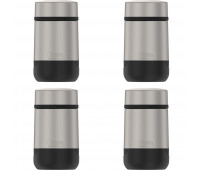 Guardian Collection by Thermos 18oz Stainless Steel Travel Food Jar 4 Pack