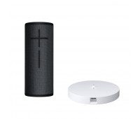 Ultimate Ears Bundle with BOOM 3 - Night Black + Power Up Wireless Charging Dock