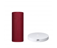 Ultimate Ears Bundle with BOOM 3 - Sunset Red + Power Up Wireless Charging Dock