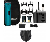 Wahl Professional Animal Arco Pet, Dog, Cat, and Horse Cordless Clipper Kit - Teal + Wahl Professional Animal 5-in-1 Diamond Blade