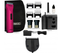 Wahl Professional Animal Arco Pet, Dog, Cat, and Horse Cordless Clipper Kit - Radiant Pink + Wahl Professional Animal 5-in-1 Diamond Blade