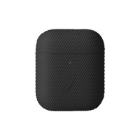 Native Union Curve Case for AirPods – Sleek Textured Silicone Case Lightweight Protection Tactile Grip Wireless Charging Compatible with AirPods Gen 1 & Gen 2 (Black)