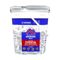 Mountain House - Essential Bucket - Freeze Dried Backpacking & Camping Food Meal Kit - 22 Gluten Free Servings