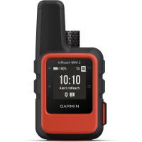 Garmin - inReach Mini 2, Lightweight and Compact Satellite Communicator, Hiking Handheld, Flame Red