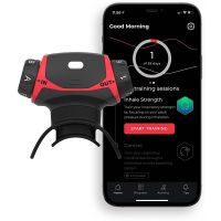 Airofit - Pro Breathing Exercise Device + Guided Smart Breathing Trainer, Muscle Trainer for Enhanced Lung Capacity, Physical Performance & General Well-Being, Excellent for Athletes & Everyday People
