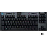 Logitech - G915 TKL Tenkeyless LIGHTSPEED Wireless RGB Mechanical Gaming Keyboard (Carbon) - Linear GL Switch