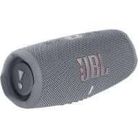 JBL - Charge 5 Portable Waterproof Bluetooth Speaker, Built-In Powerbank, Grey