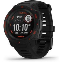Garmin - Instinct Esports Edition, GPS Gaming Smartwatch, Black Lava