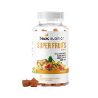 Basic Nutrition - SuperFruits Max Gummies | Vegan Friendly, NON GMO, Gluten and Gelatin Free