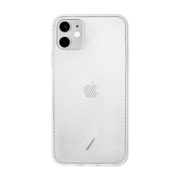 Native Union Clic View Case for iPhone 11 - Transparent Textured Case Lightweight & Form-Fitting Protection with Uniquely Tactile Ribbed Texture – Compatible with iPhone 11 (Frost)