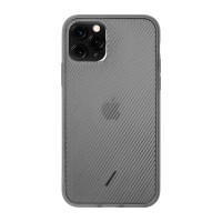 Native Union Clic View Case for iPhone 11 Pro - Transparent Textured Case Lightweight & Form-Fitting Protection with Uniquely Tactile Ribbed Texture – Compatible with iPhone 11 Pro (Smoke)