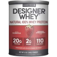 Designer - Whey Protein Powder - Summer Strawberry (12 oz)