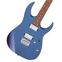 Ibanez - GRG12, 6 String String Solid-Body Electric Guitar, Right, Blue Metal Chameleon
