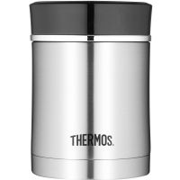 Thermos - Stainless Steel Insulated 16oz Food Jar With Lid, Black