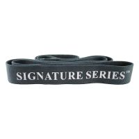 Signature Series 6.5’ Fitness Stretching Pull Up Assist Training Fabric Resistance Band – Dark Grey  