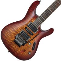 Ibanez - S670Q, 6 String String Solid-Body Electric Guitar, Right, Dragon Eye Burst